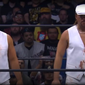 The Young Bucks, Nicholas and Matthew Jackson, appear on AEW Rampage